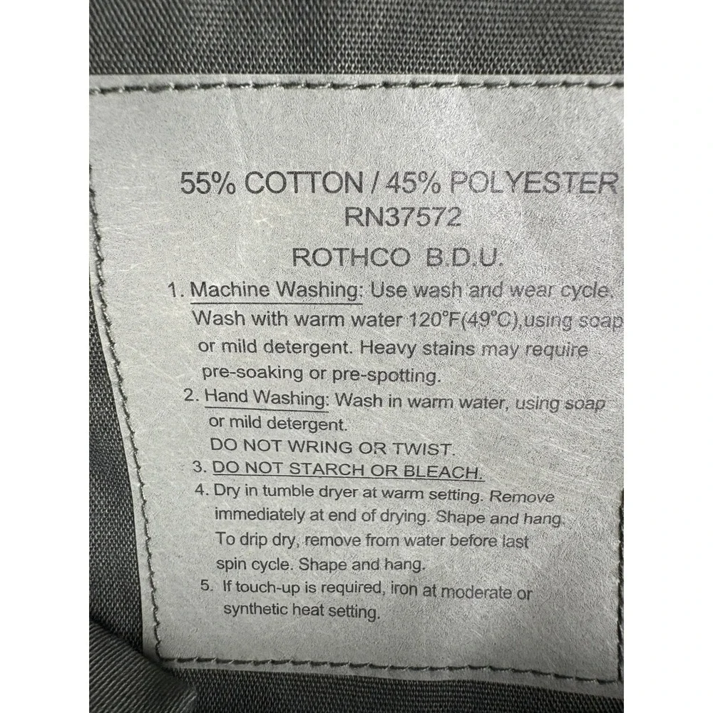 Rothco BDU Combat Shorts Mens Small Olive Drab Green Cargo Military 65200 NEW